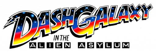 Dash Galaxy in the Alien Asylum (USA) logo
